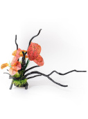 BARBUS Коряга с растениями 40 × 12 × 33 см DECOR 205