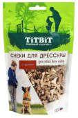 TiTBiT Снеки для дрессуры собак всех пород с кроликом, 100 г