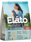 Elato Holistic Lite сухой корм для кастрированных котов и стерилизованных кошек с ягненком и индейкой / для домашних малоактивных кошек