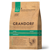 GRANDORF DOG Turkey MAXI Индейка для взрослых собак крупных пород