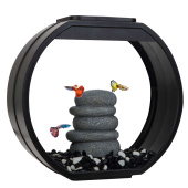 AA-Aquarium Аквариум Deco O Mini UPG, черный, 10л, 334*142*310мм