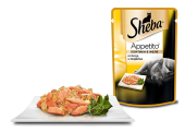 Sheba Влажный корм для кошек, аппетитная курица с индейкой, 85 г