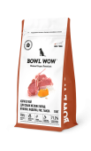 BOWL WOW Корм сухой для собак мелких пород с ягненком, индейкой, рисом и тыквой 10 кг
