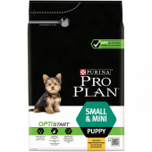 Pro Plan сухой корм для щенков мелких и карликовых пород с комплексом OPTISTART® с курицей и рисом