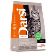 Darsi Sensitive сухой корм для кошек с индейкой