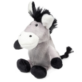GiGwi Игрушка для собак Ослик с пищалкой 12см, серия PLUSH FRIENDZ