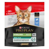 Pro Plan Sterilised RENAL сухой корм с высоким содержанием кролика, 400 г + 200 г