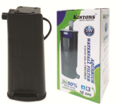 Kintons Помпа Рептофильтр-IQ209-600 л/ч, 5 Вт, 30-60 л, черный