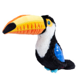 GiGwi Игрушка для собак Тукан с пищалкой большой 38см, серия TROPICANA SERIES