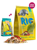 Rio Корм для крупных попугаев, основной рацион, 1 кг