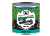 ZOORING Консервы для собак, Сочные кусочки мяса в желе Белая рыба, 850 г
