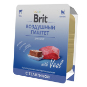 БРИТ Воздушный паштет Телятина для котят, 100 г