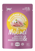 Molina Пауч для котят Цыпленок в желе, 70 г