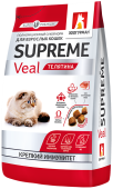 Зоогурман Supreme, сухой корм для кошек, телятина