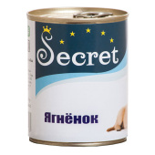 Secret Консервы для щенков ягненок 340 г