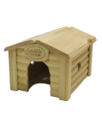Green Farm Домик с коньковой крышей для мелких грызунов, 18*14*12,5 см