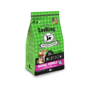 ZOORING Original Formula Сухой корм для взрослых собак средних и крупных пород Телятина и рис с глюкозамином и хондроитином