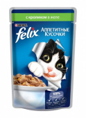FELIX Пауч для кошек (кролик в желе) 75 г