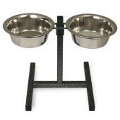 Triol Комплект стойки с мисками 2*0,40л