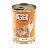 Кошачье счастье Консервы для кошек (индейка) 410 г