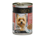 Edel Dog Эдель Дог нежные кусочки в соусе / 3 вида мяса / - 0,4 кг