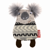 GiGwi Игрушка для собак Коала со сменными пищалками 12см, серия PLUSH FRIENDZ