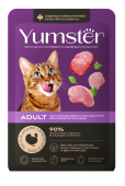 Yumster Пауч для кошек с ягненком в соусе, 85 г