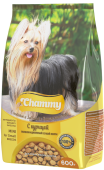 Chammy Сухой корм, для взрослых собак мелких пород, с курицей, 600 г