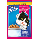 FELIX пауч для котят, с курицей в желе, 75 г