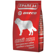 Трапеза BREED, Для взрослых собак средних и крупных пород, с нормальной физической активностью, 20 кг