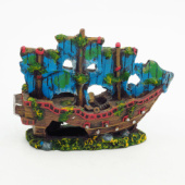Китай Aquanimal Грот "Парусный корабль" 16,5 × 5,5 × 13 см