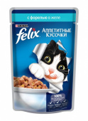 FELIX Пауч для кошек (форель в желе) 75 г