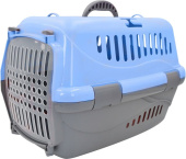 Homepet Переноска для животных Homepet 48*32*32 см голубая