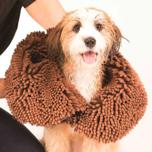 Dog Gone Smart Полотенце Dirty Dog Shammy для собак, 33*79 см, коричневое