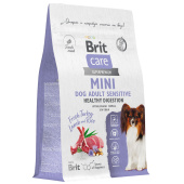 Brit Care Mini Superpremium Dog adult sensitive с индейкой и ягненком для взрослых собак мини пород