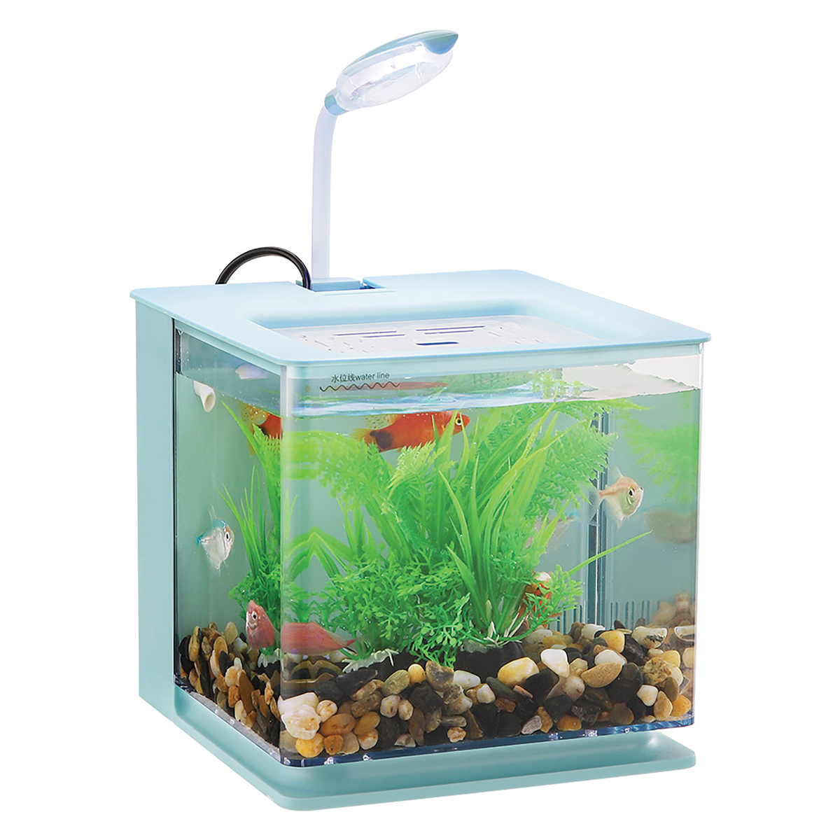 Laguna AQUA Аквариум KIDS' FUN Billy, 4,5л, голубой, 185*170*160мм, Laguna