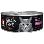 Зоогурман Grain Free, консервы для кошек, Индейка, 100 г