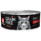 Зоогурман Grain Free, консервы для кошек, Утка, 100 г