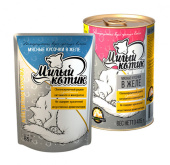 Милый котик Аппетитная курочка в желе 415 г