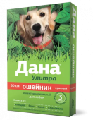 Apicenna Дана Ультра Ошейник против клещей и блох для собак 60 см