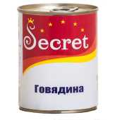 Secret Консервы для собак говядина, 850 г