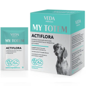 VEDA MY TOTEM ACTIFLORA синбиотический комплекс для собак (10*1г) 10г