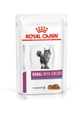 Royal Canin Renal, консервы для кошек при заболеваниях почек, с курицей, 85 г