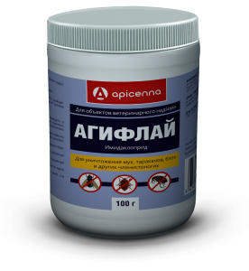 Apicenna Агифлай 100 г для объектов ветнадзора