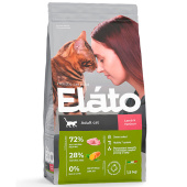 Elato Holistic сухой корм для взрослых кошек с ягненком и олениной