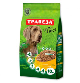 Трапеза Сухой корм для собак, Ягненок/рис, 10 кг