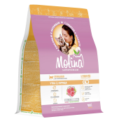 Molina STERILISED. DUCK & CHICKEN, Сухой корм с уткой и курицей для взрослых стерилизованных кошек