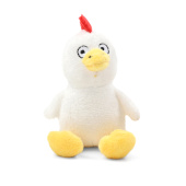 GiGwi PLUSH FRIENDZ Игрушка мягкая для собак "Петушок с пищалкой", 120мм