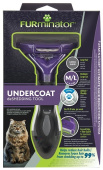 Furminator M/L для больших кошек с длинной шерстью