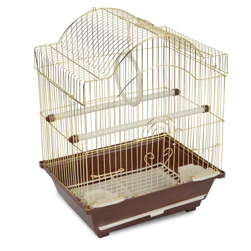 Triol Клетка 2113G для птиц, золото, 300*230*390мм